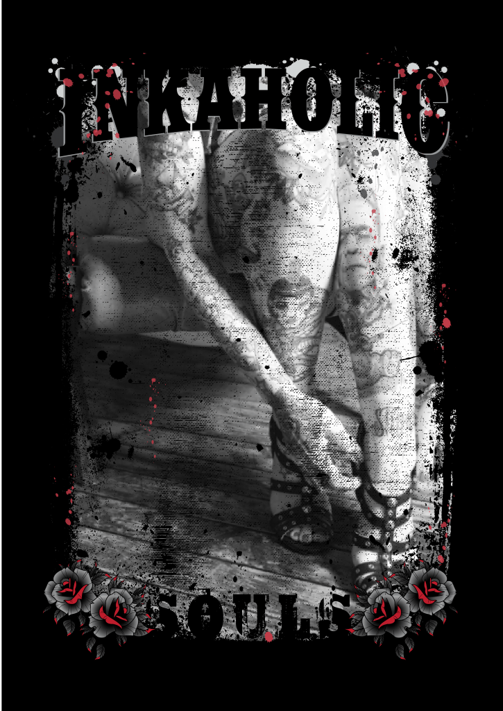 Inkaholic Souls Tattoo Tshirt Design tshirt design for sale