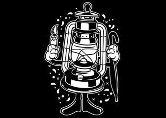 Lantern vector t shirt design artwork