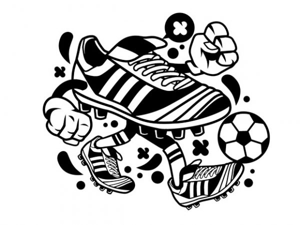 Soccer tshirt design for sale