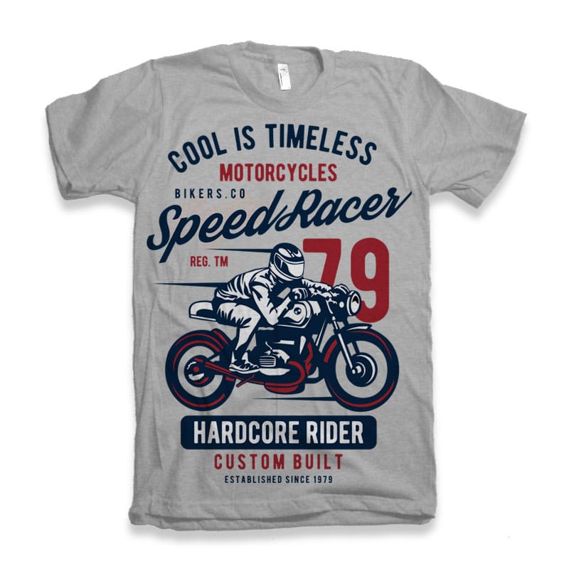 Speed Racer Motorcycles buy t shirt designs artwork