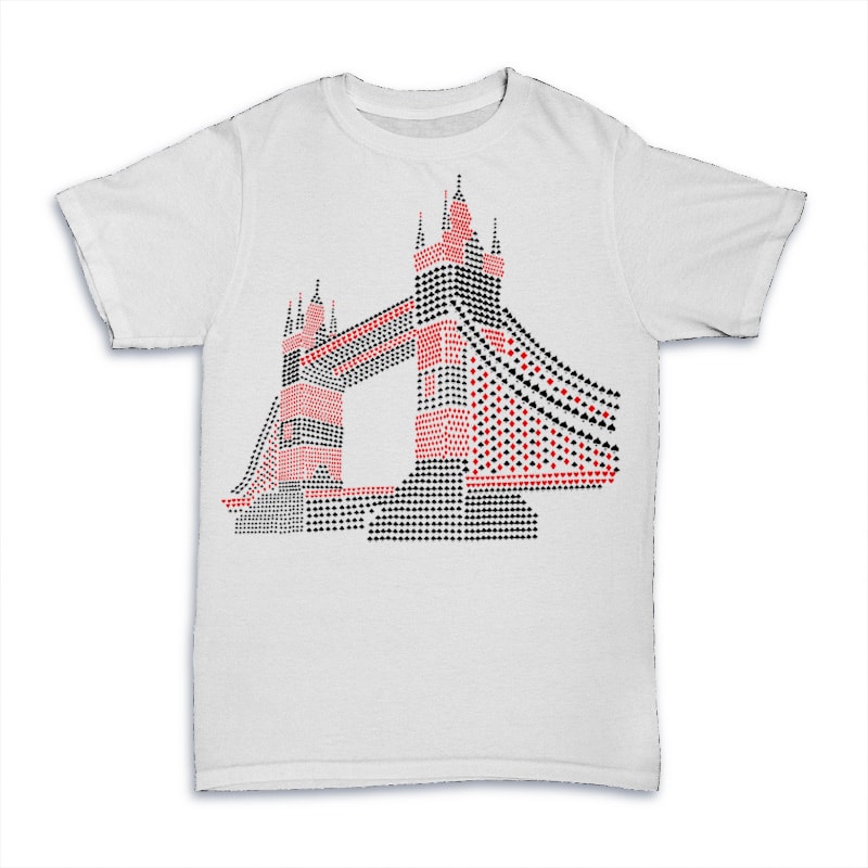 The Bridge. t shirt design png