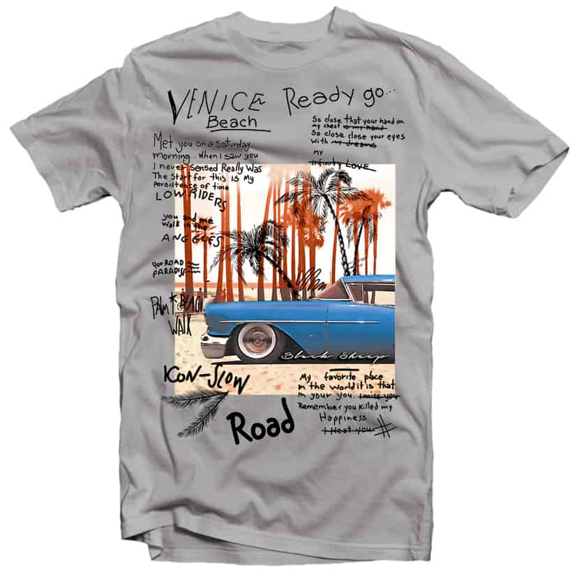 Classic Beach Venice buy t shirt designs artwork