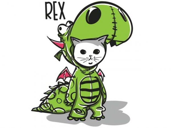 Purranysaurus rex buy t shirt design for commercial use