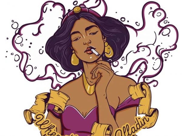Where the f..k is aladin tshirt design vector Where the f..k is aladin tshirt design vector