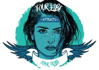 Your vibe attracts your tribe buy t shirt design