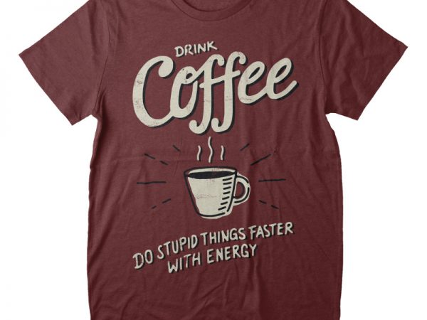 Coffee t-shirt Png