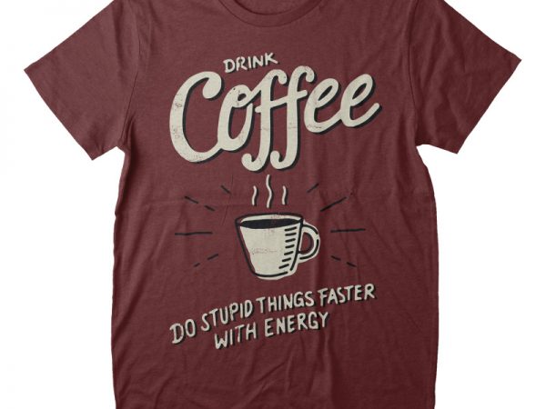 Coffee t-shirt png