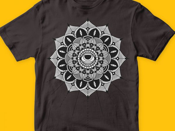 Dead sun t-shirt design template