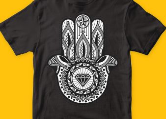 Hamsa buy t shirt design artwork