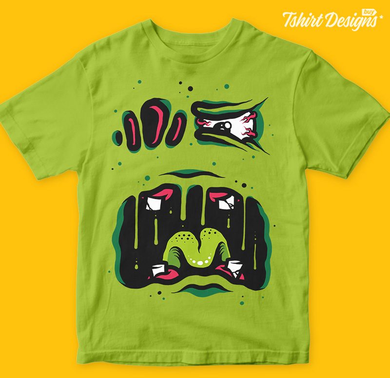 Monster Tee commercial use t shirt designs