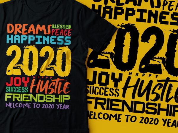 Twenty twenty t shirt design | new year t-shirt designs