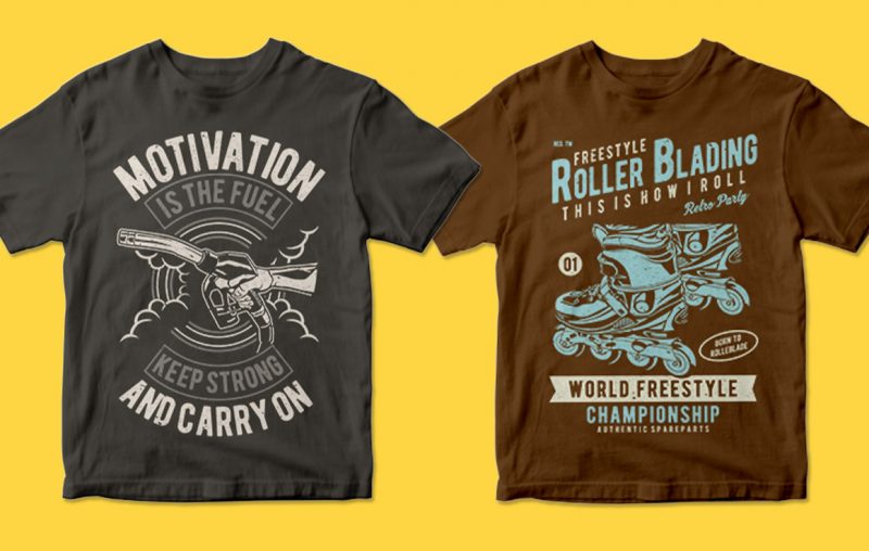 400 t shirt designs commercial use