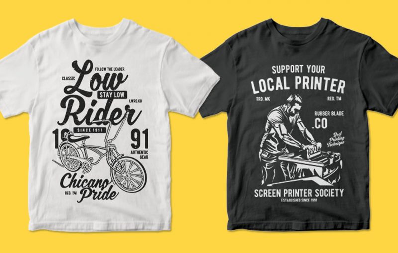 400 t shirt designs commercial use