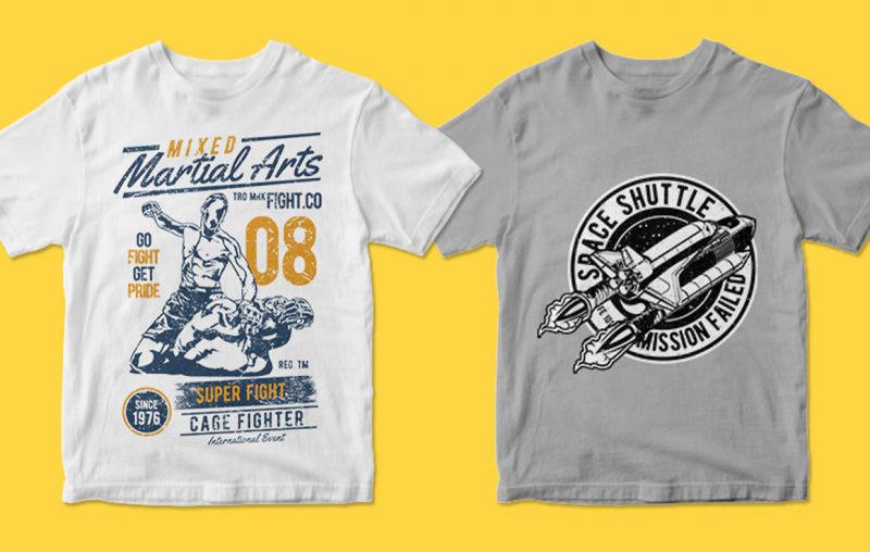 400 t shirt designs commercial use