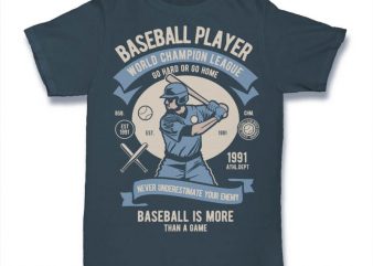 Baseball Player buy t shirt design