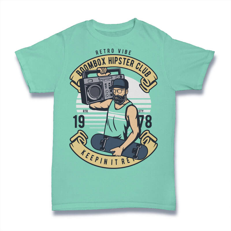 100 Retro Tshirt Designs Bundle #2