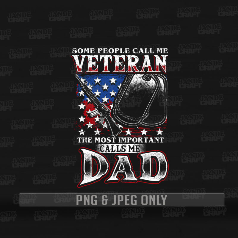 Veteran Dad shirt – t-shirt design for sale