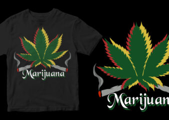 marijuana canabis t shirt design to buy