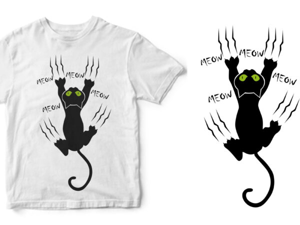Cat design buy t shirt design