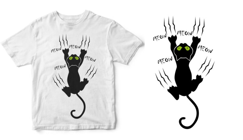 cat design buy t shirt design