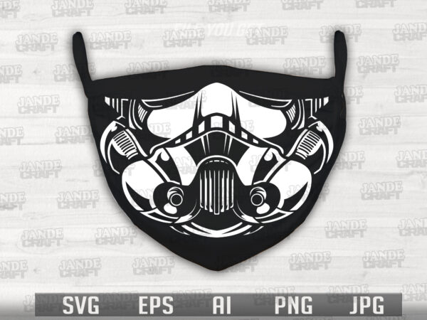Storm Trooper FaceMask Design Storm Trooper FaceMask Design