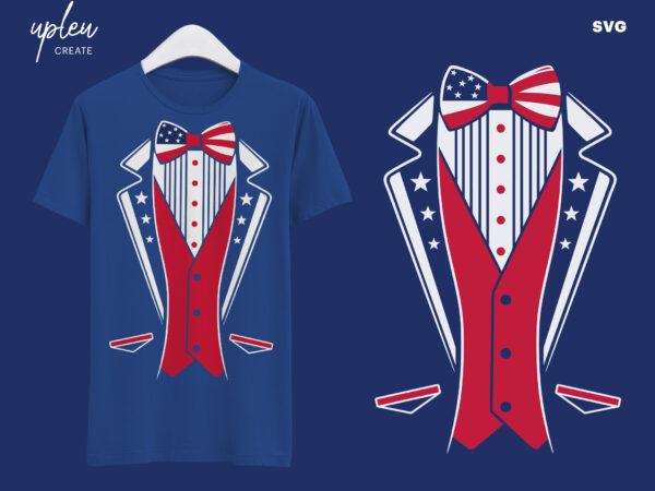 Patriot tuxedo svg,independence day svg,4th of july svg,gift independence day tshirt,patriotic 4th of july shirt,proud american patriot