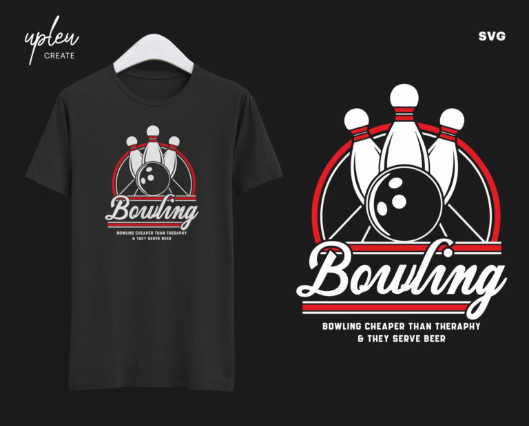 Bowling Shirt Design Template