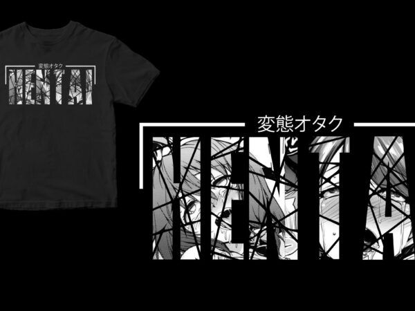 Hentai graphic t shirt