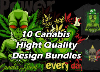 10 canabis design bundles
