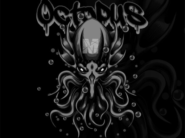 Octopus t shirt design online