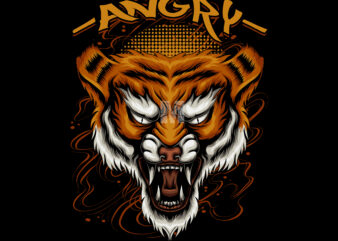 angry tiger