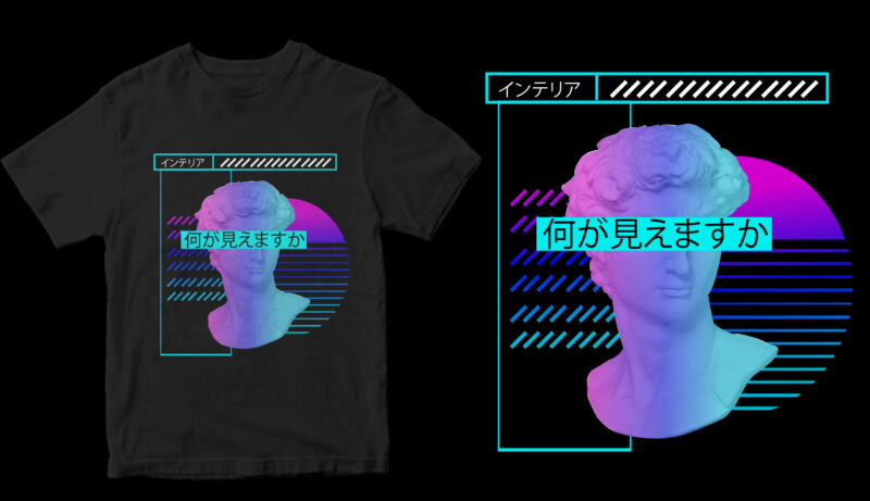 6 vaporwave hight quality design bundles