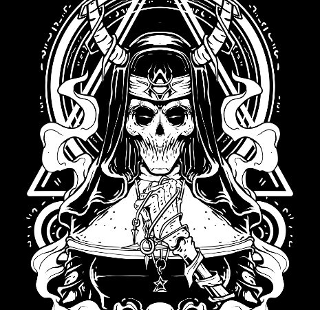 A nun’s curse t shirt vector