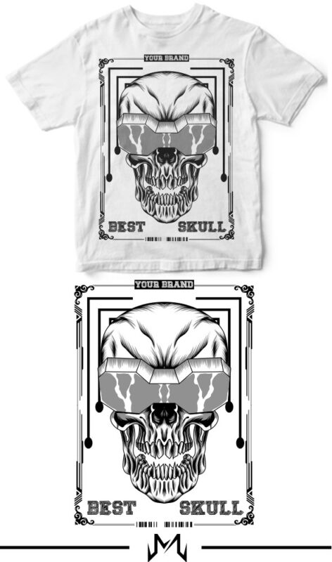 bes skull design for your brand