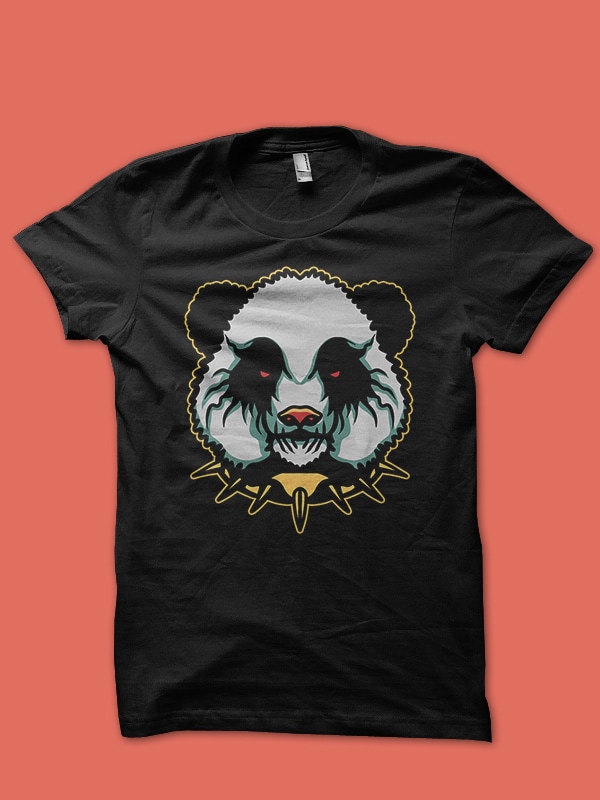 pandark (dark panda) - Buy t-shirt designs