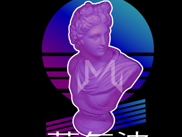 Vaporwave aesthetic2 t shirt vector art