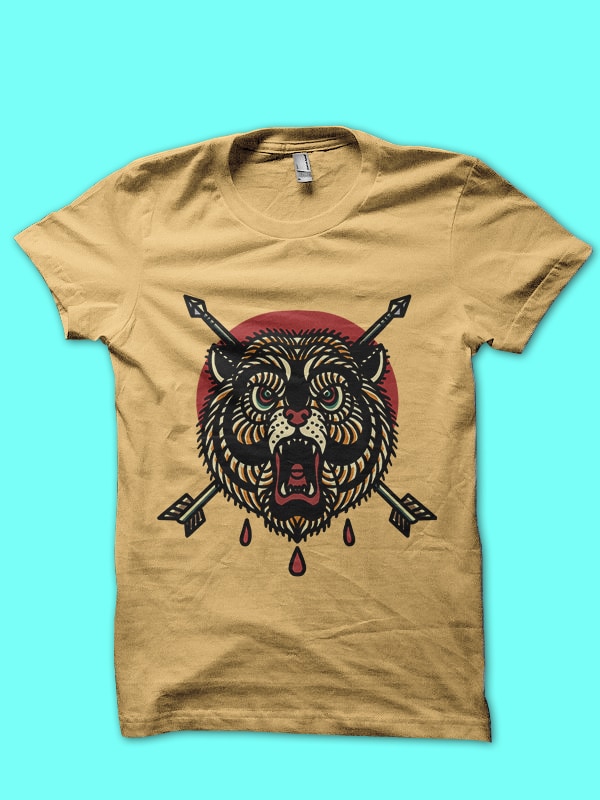 bear tshirt design