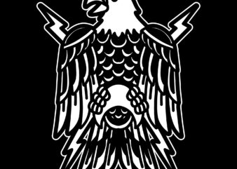 black eagle t shirt template