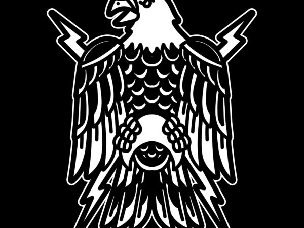 Black eagle t shirt template