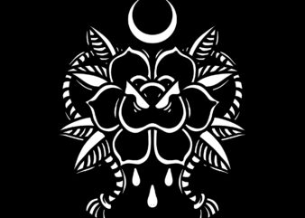 black rose t shirt template