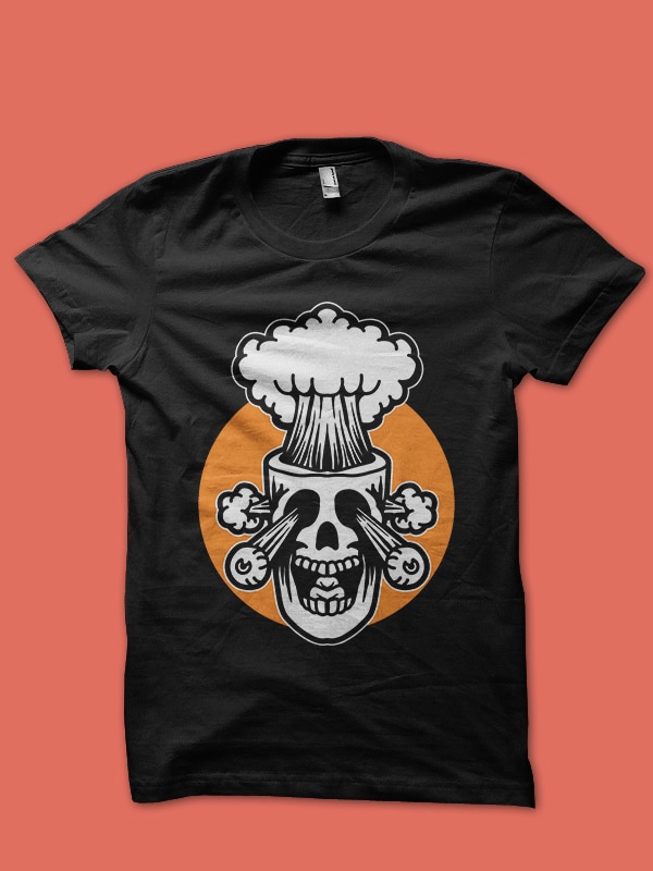 explode tshirt design for sale