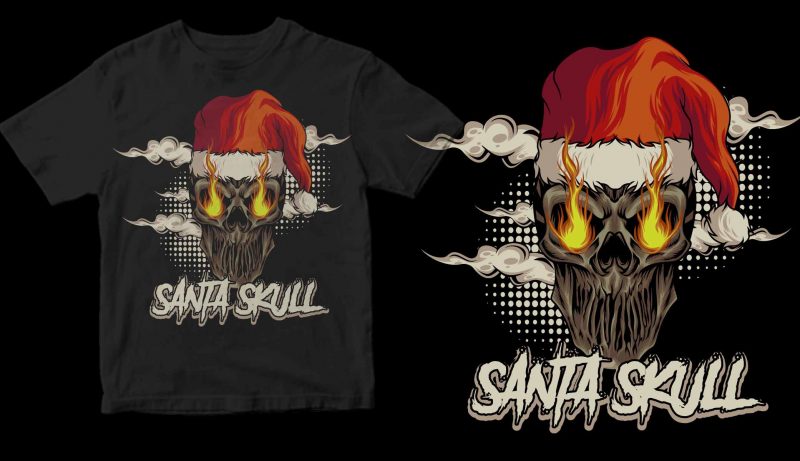 santa skull