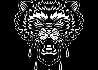 wolf tshirt design ready to use
