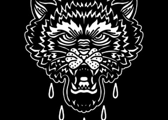 wolf tshirt design ready to use
