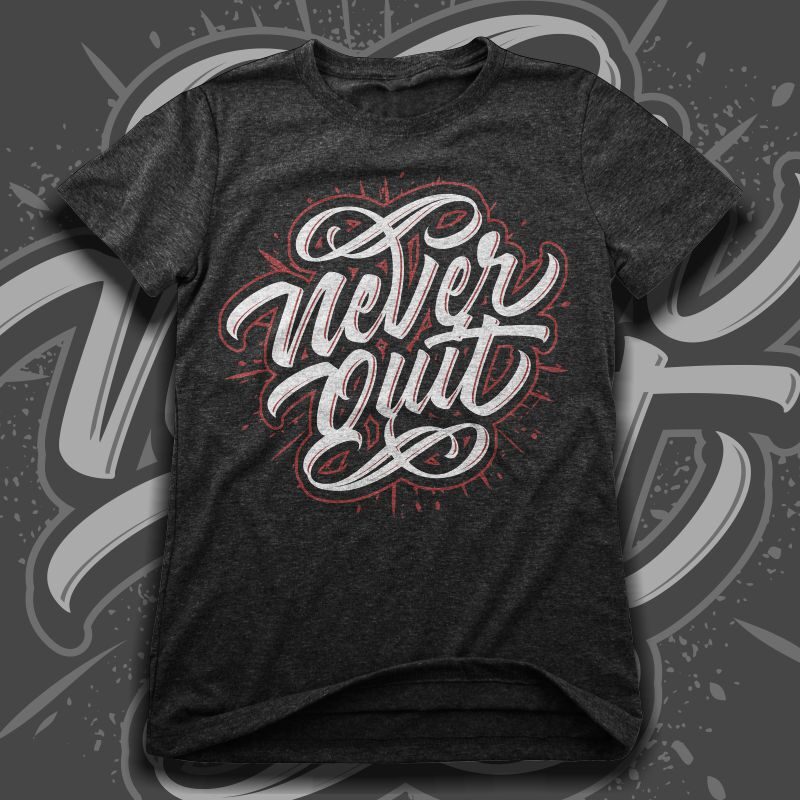 TYPOGRAPHY T-SHIRT DESIGNS BUNDLE PART 8