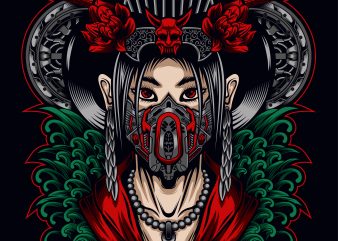 Geisha Mask