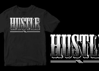 HUSTLE graphic t shirt