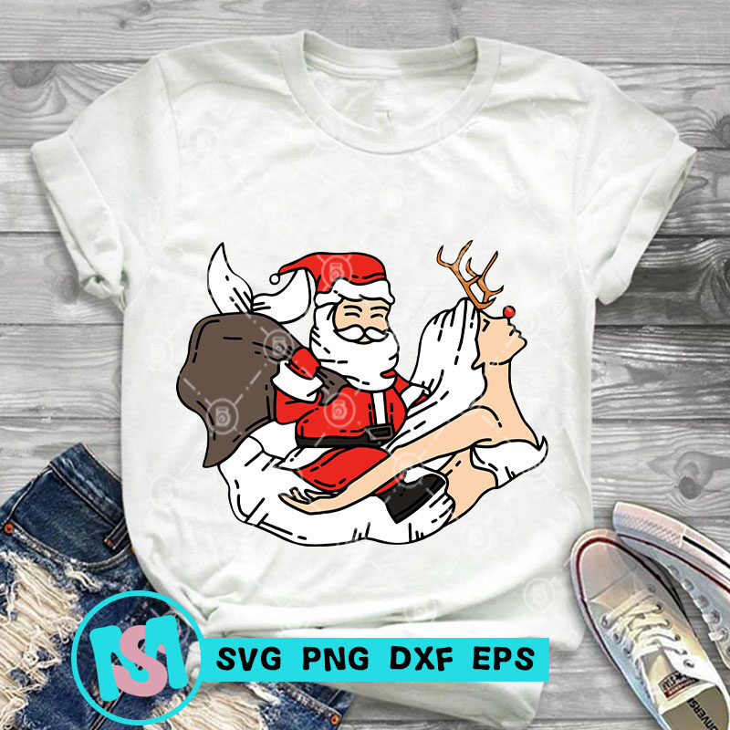 Christmas Bundle SVG, Merry Xmas SVG, Bear SVG, Beer SVG, Reindeer SVG, Santa Claus SVG, Sloth SVG, Cricut Digital Download