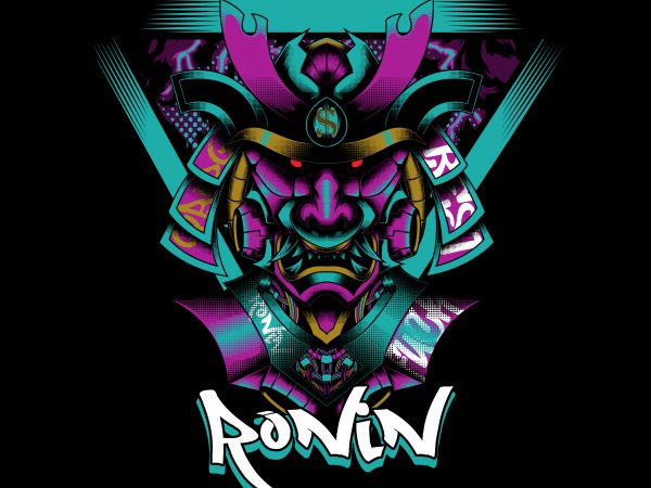 Machine ronin t shirt designs for sale