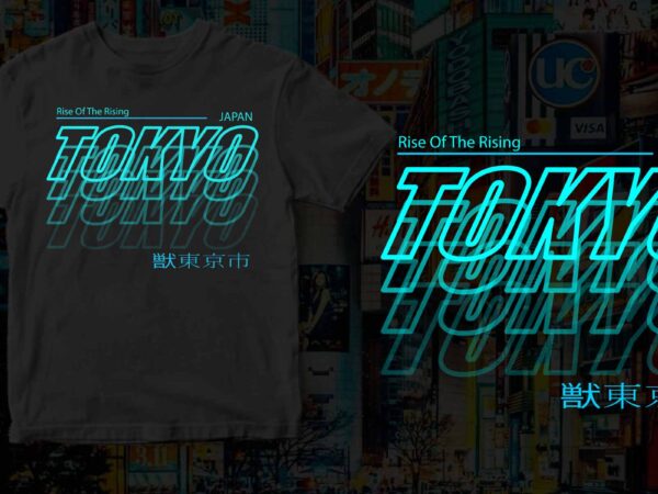 Rise of the rising city t shirt design online